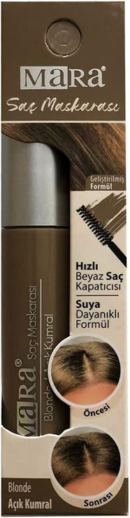 MARA KOZMETİK Saç Maskarası Açık Kumral