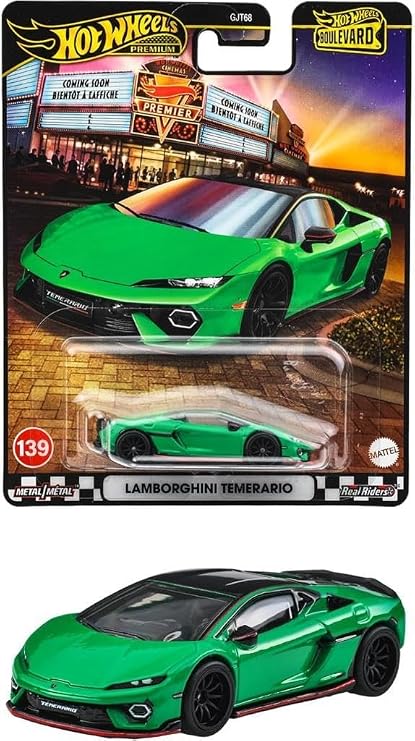 Hot Wheels Boulevard Premium Araçlar LAMBORGHINI TEMERARIO GJT68 - JBL09