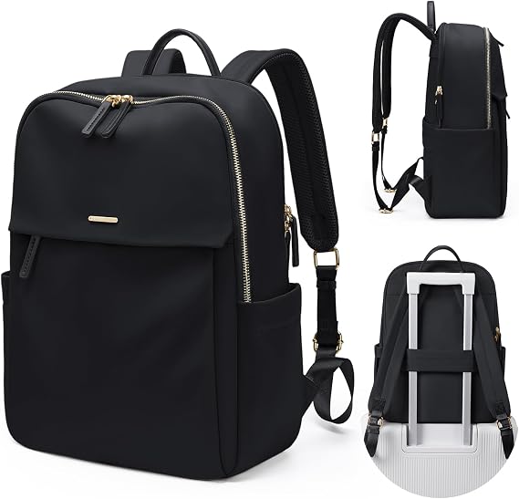 GOLF SUPAGS Women Laptop Backpack with Separate Laptop Compartment Fits 14 Inch Notebook Casual Daypack for Work Travel College Backpack Book Bags