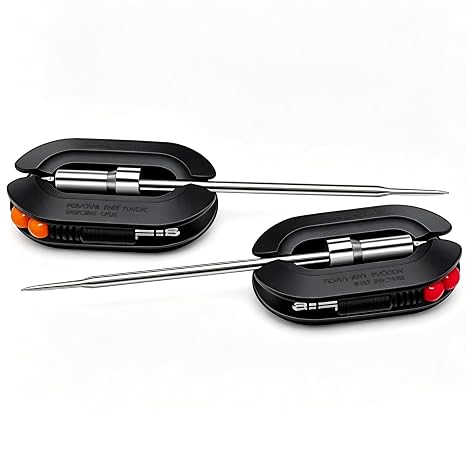 2 Stainless Steel meater Probe for Smart Pro Bluetooth BBQ Meat Thermometer for Grilling-Out Side Wireless Meat Temperature Monitor for Smoker-Waterproof