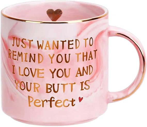 Ulrhpc Valentines Galentines Day Gifts for Women, Birthday Gifts for Women Her Girlfriend Sisters Friends, 12 OZ Funny Coffee Mug Christmas Stocking Stuffers