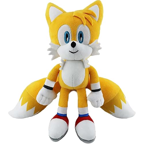 Sonic 3 Plush Toy The Hedgehog Movie Sonic Plush Toys Knuckles Shadow Tails Plush Doll Toys Gifts for Boys and Girls