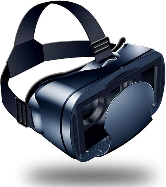 VR Headset Compatible with iOS & Android Phone - Universal Virtual Reality Goggles - Play Your Best Mobile Games 360 Movies with Soft