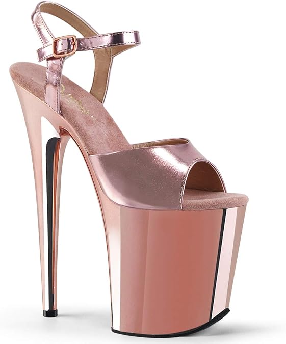 Pleaser Women's Flamingo-809 Ankle-Strap Sandal