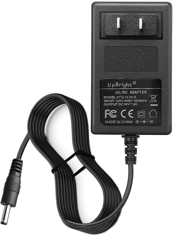 UpBright 12V DC 2.5A AC Adapter Compatible with NuVision Encite Split 11 Hinge 13 Traveler 14 NES11-C432SSA TM141WT720C AOK AK36WG-1200250U Shenzhen All-Key Alldocube KNote Go PC Power Battery Charger