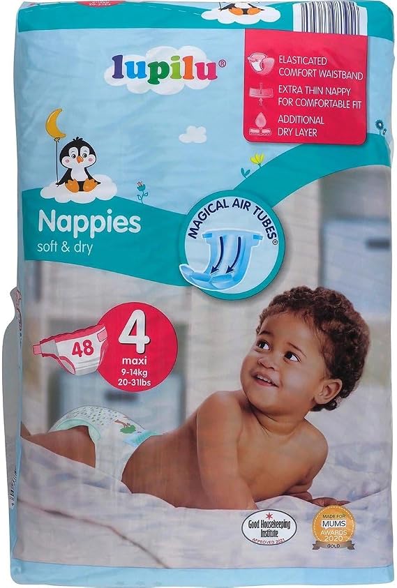 Lupilu Size 4 Nappy Maxi 48 Pack
