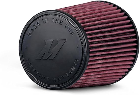 Mishimoto MMAF-3508 Performance Air Filter, 3.5" Inlet, 8" Filter Length