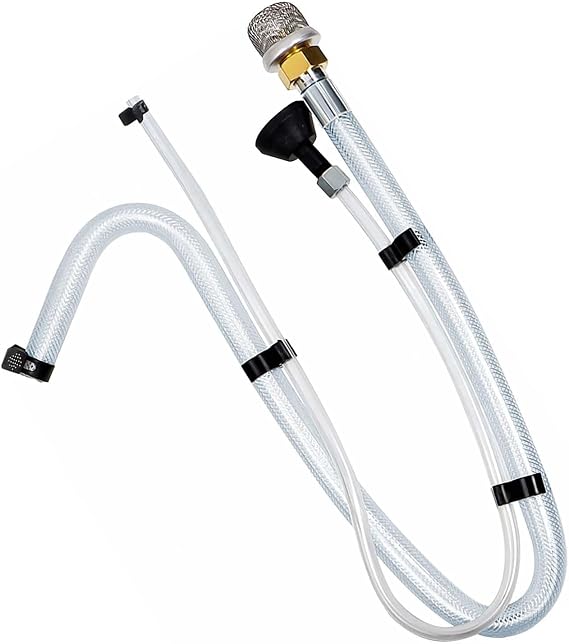 Suction Tube Kit for Graco Magnum X5 X7 ProX17 ProX19 Project Painter Plus Airless Sprayer Heavy Duty Replacement Hose with Strainer and Clips