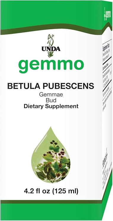UNDA Gemmo Therapy Betula Pubescens, 4.2 fl. oz.