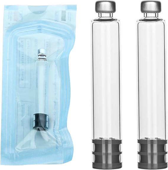3ml Pen Cartridge Bottle Individually Packaged, Peptide Pen Cartridge Style Vials for V1-V2 Pens, 10 Pack (10)
