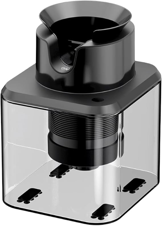 Low Noise Electric Portafilter Cleaner,with 3 Replaceable Brush Head,Two Installation Methods,No Need to Wash,No Need to Knock,Withbox
