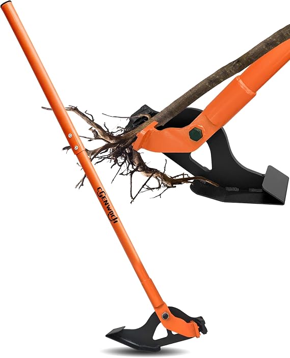 Large Size 14 - 2" Sapling Puller, Heavy-Duty Tree Root Puller Tool