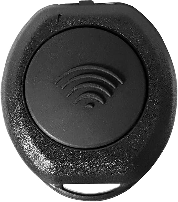 PRYMEBLU Bluetooth Wireless PTT Switch ZELLO, Wave Communicator, ESChat, Unity, Streamwide and Many Other PoC Push-to-Talk Apps (BT-PTT-Super Mini-FOB)