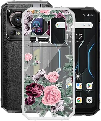 Phone Case for Hotwav Hyper 7 Pro 6.60", Transparente Silicone Protective Case, Ultra Thin Flexible TPU Bumper Shockproof Shell, for Hotwav Hyper 7 Pro Case - YQ12