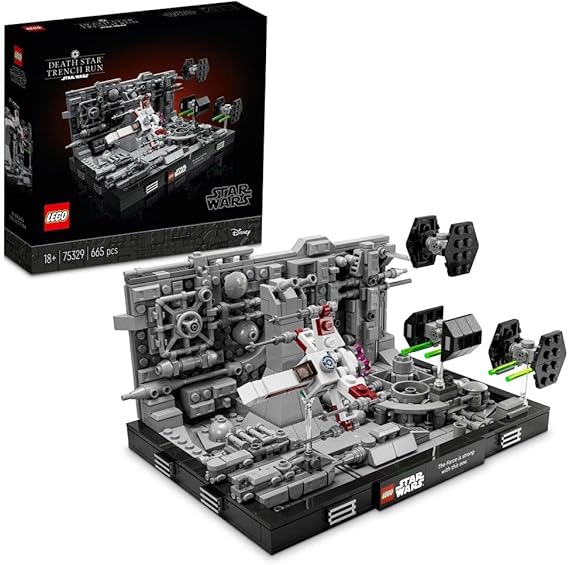 LEGO Star Wars Death Star (TM) Trench Run Diorama 75329