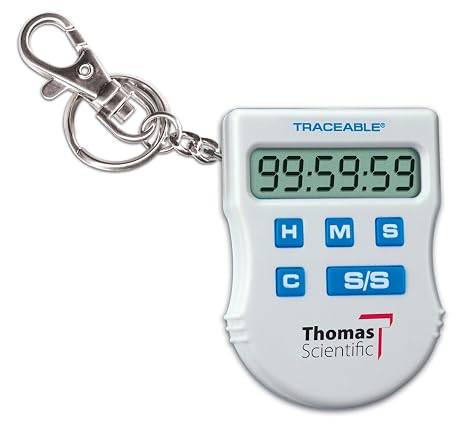 Thomas 5045 Traceable Digital Timer Plus, 2" Length x 1.5" Width x 0.75" Thick