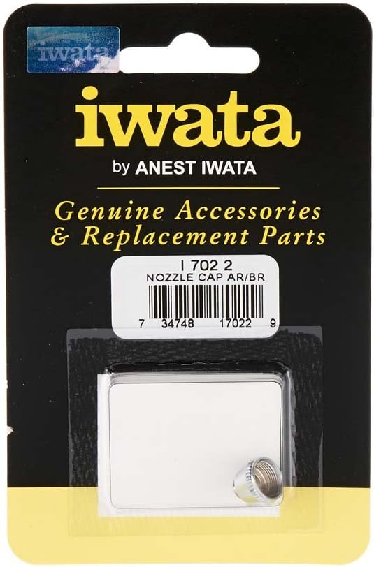Iwata Nozzle Cap Replacement, for Revolution AR/BR Airbrush, .3mm (I 702 2)