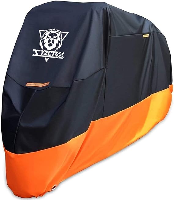 XYZCTEM Motorcycle Cover All Season Waterproof Outdoor Protection