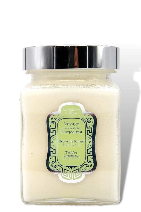La Sultane De Saba - Shea butter - Ginger Green Tea, 300g (10.6oz)