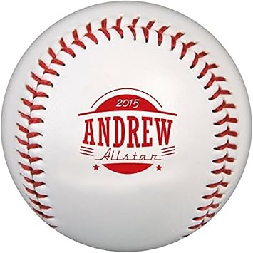 Custom Baseballs, Official Size Personalized Baseballs - Choose from 15 Designs or Upload A Photo or Company Logo