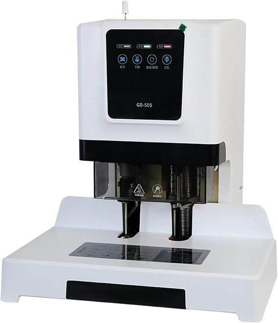 Receipt Voucher Binding Machine, Bill Voucher Binding Machine, Automatic hot melt Punching 50mm Thickness