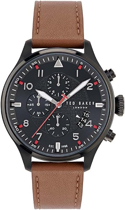 Ted Baker Gents Tan Leather Strap Watch