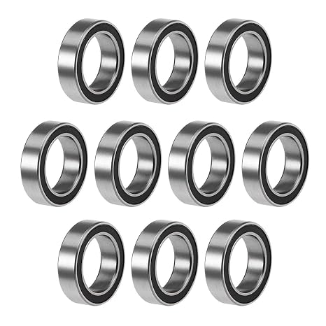 uxcell 6700-2RS Deep Groove Ball Bearings Z2 10mm x 15mm x 4mm Double Sealed Chrome Steel 10pcs