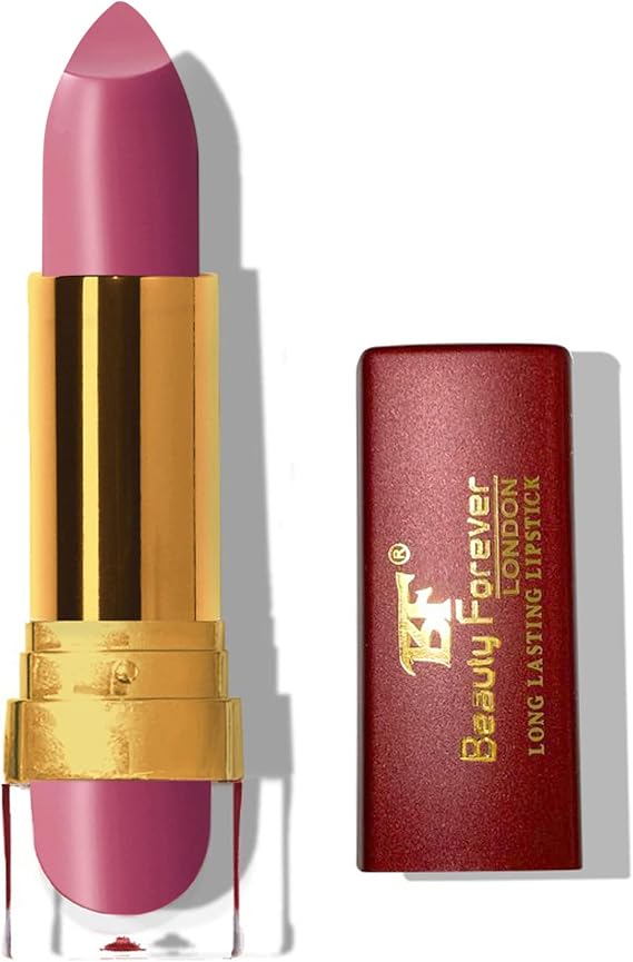 Beauty Forever Long Lasting Cream Lipstick, Glossy & Moisturising Lip Formula, Vitamin C & E Enriched, Hydrating Feature, High Impact Lip Colour, Available In 24 Shades (Baby Pink (LL113))
