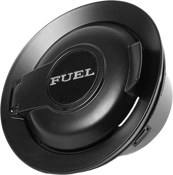 68250120AA Gas Cap Cover Fuel Filler Door Cap Matte Black Gas Tank Cap Door Accessories Vapor Edition Compatible with Dodge Challenger 2008-2023