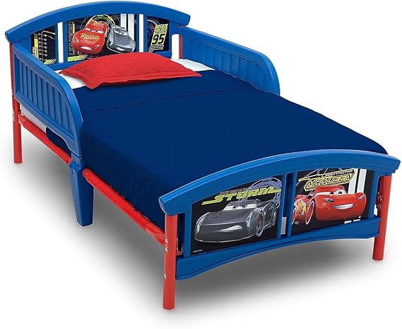 Delta Children Plastic Toddler Bed, Disney/Pixar Cars