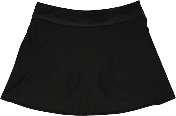 SwimZip Women's Adjustable High-Rise Flare Swim Skirt - UPF 50+ Sun Protection