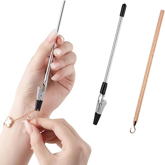 2 Pcs Bracelet Helper Tool Easy to Put on Yourself