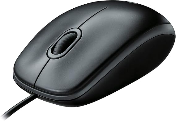 Logitech B100 Wired USB Mouse