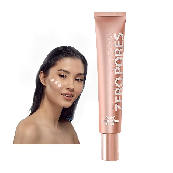 Poreless Glow Vegan Face Primer - Natural, Moisturizing, Waterproof Base for Poreless, Oil-Free Formula Matte Primer Long-Lasting Wear Primers for Face Before Makeup