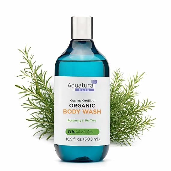 Body Wash, Rosemary Tea Tree Scent, 16.9 Fl Oz