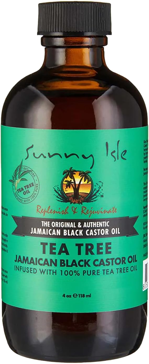 Sunny Isle Jamaican Black Castor Oil with Tea Tree Oil 118ml