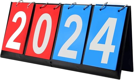 yiwoo Scoreboard Score Keeper,Volleyball Basketball Tennis Table Tennis Scoreboards(4-Digital)