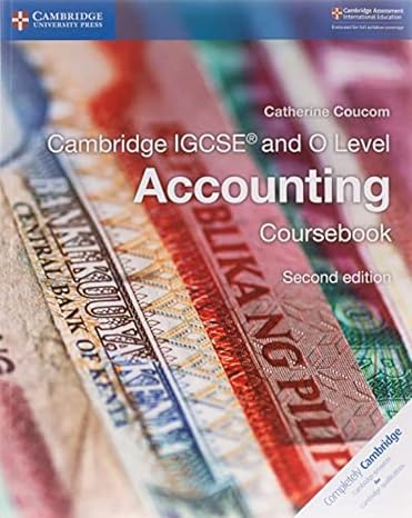 Cambridge IGCSE® and O Level Accounting Coursebook (Cambridge International IGCSE)