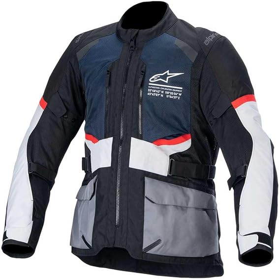 Alpinestars Motorcycle, Deep Blue/Black Ice/Gray