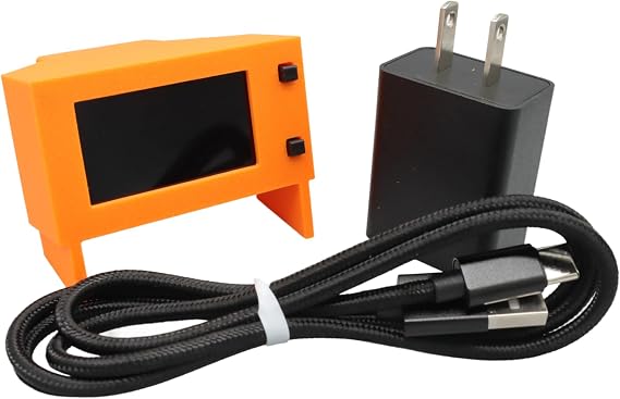 Bitcoin Open Sources Miner Nerdnos Solo Miner Bitcoin Miner 80~120Gh/s 8W Type-C Cable and Adapter Included Plug and Hash Nerdminer Nerdnos