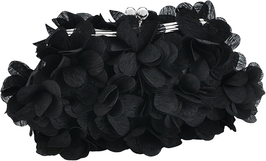 SH Clutch Purses for Women Formal Evening Clutch Handbags for Wedding Prom | Clutch Purses for Women Elegant Evening Clutch Crossbody Shoulder Bag with Detachable Chain for Wedding Cocktail Party