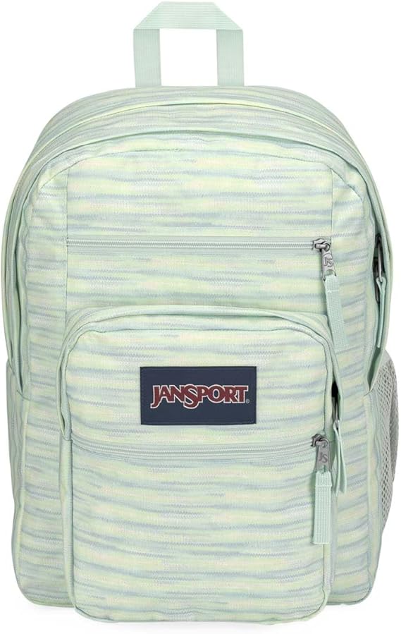JANSPORT Big Student Large Backpack 15 Inch Laptop Compartment Space Dye Fresh Mint (Green)
