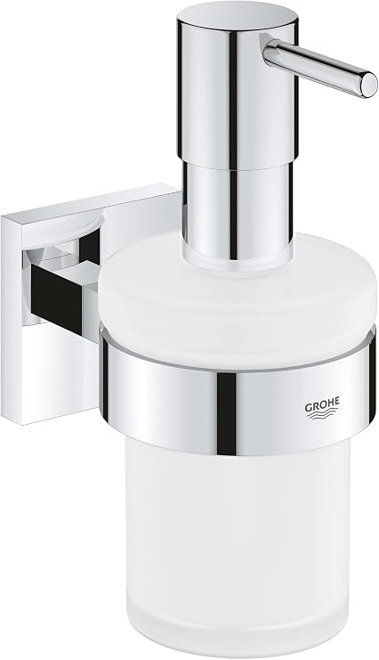GROHE Start Cube QuickFix Sıvı Sabunluk | Duş/Banyo Aksesuarları | Krom | 41098000