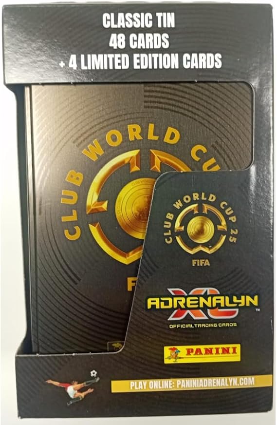 Panini Adrenalyn XL FIFA Club World Cup 2025 Trading Cards in Classic Tin