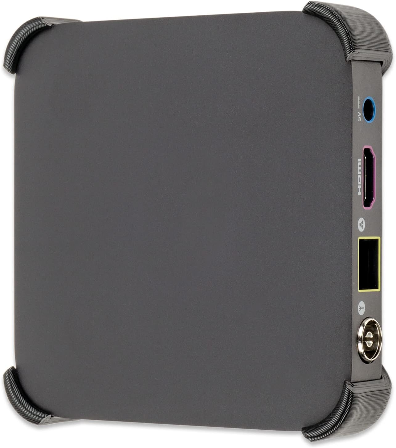 GripXStream Wall Mount for Sky Stream Puck Wall Bracket Holder Black: Fits Behind TV - Made in UK