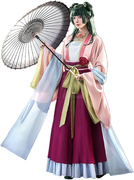 KIRA KIRA Maomao Cosplay Costume Doki-SR Anime The Garden Party Hanfu Dress Cute Halloween Costume