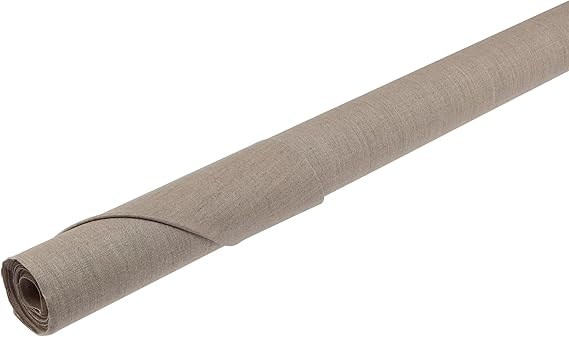 Senso Clear Primed Linen Canvas Roll 14 oz, Medium Tooth, 72" x 6 Yards Professional-Grade Linen for Oil, Acrylic, and Mixed Media Painting