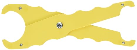Ideal Electrical 34-002 Safe-T-Grip Fuse Puller, Fully Insulated Cartridge Fuse Removal Tool, 250V Rated, Non-Slip Grip, Heavy-Duty Electrician Tool, Polypropylene