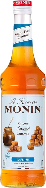 Monin Şekersiz Karamel Kahve & Kokteyl Şurubu, 700 ml