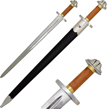 Medieval Warrior 10th Century Early Viking Tempered Handmade Hand Forged Real Sword